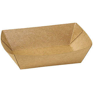 Disposable Kraft Paper Boat Boxes